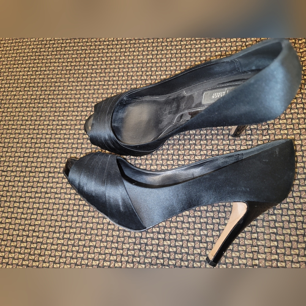 Satin shoes